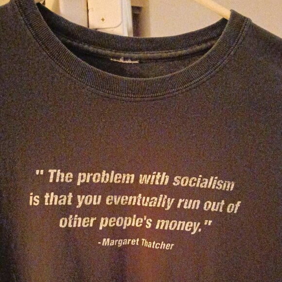 The Problem With Socialism Short Sleeve Tee - Picture 1 of 2